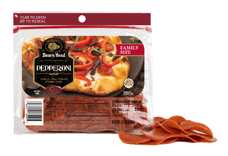 Boar's Head Family Pepperoni Pouch 12oz