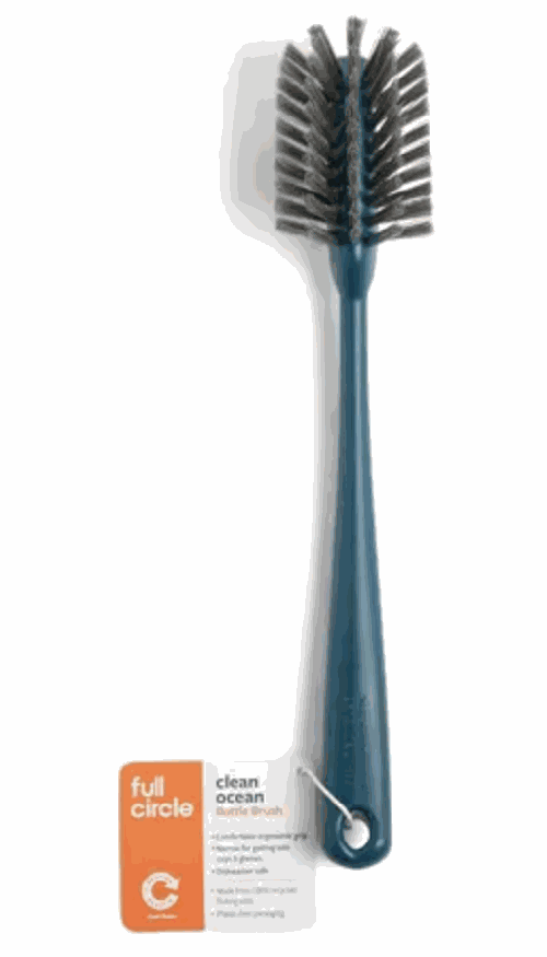 Full Circle Clean Ocean Bottle Brush Teal