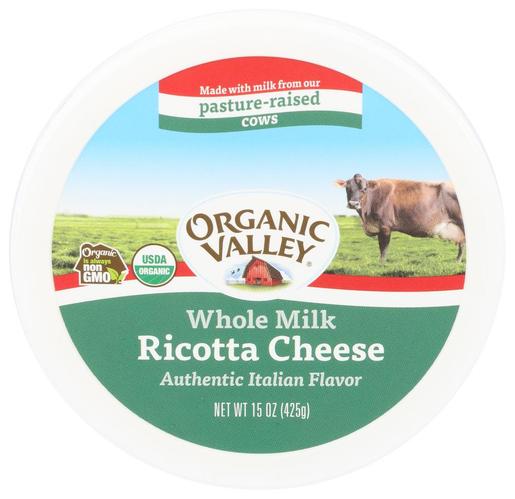 Organic Valley Ricotta Cheese 15oz