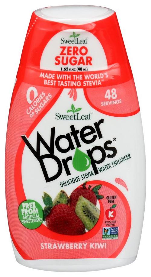 Sweetleaf Water Drop Strawberry Kiwi 1.62floz