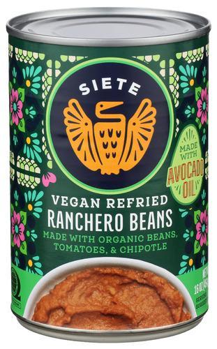 Siete Beans Refried Ranchero 16oz