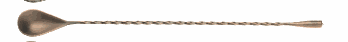 Barfly Bar Spoons 15 3/4 Antique Copper