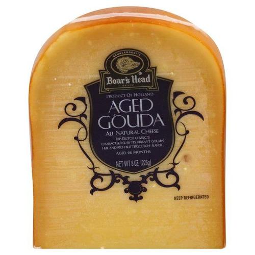 Boar's Head Aged Gouda Cheese 28m 8oz/226g