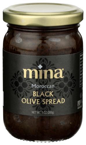 Mina Black Olive Spread 7oz