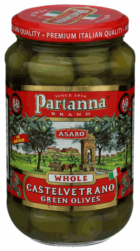 Partanna Olives Castelvetrano Whole 9oz