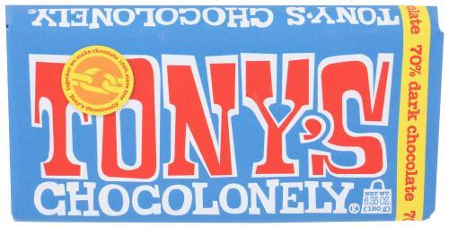 Tonys Chocolonely Dark Choc 6.35oz