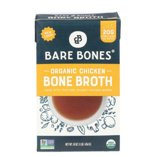 Bare Bones Broth Chicken Pasture raised 1lb