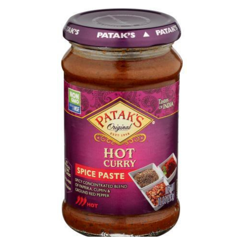 Patak's Paste Curry X Hot 10oz