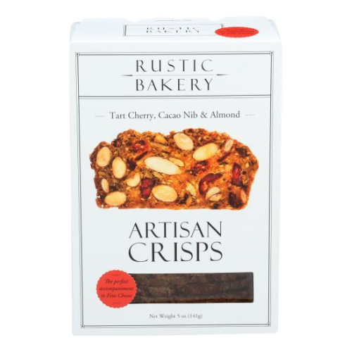 Rustic Bakery Artisan Crisps Tart Cherry, Cacao Nib & Almond 5oz 5oz