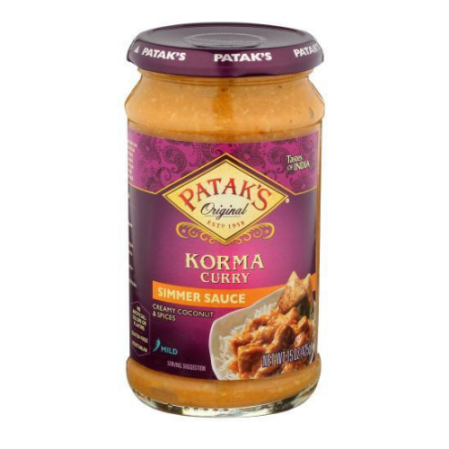 Patak's Sauce Korma Mild 15oz