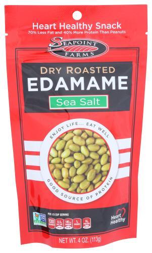 Seapoint Farms Edamame Dry Roasted & Salt 4oz