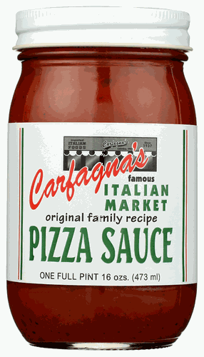 Carfagnas Pasta Sauce Pizza 16oz