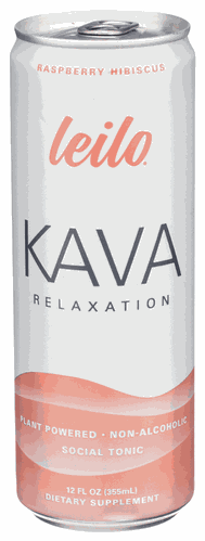 Leilo Kava Raspberry Hibiscus 12 floz