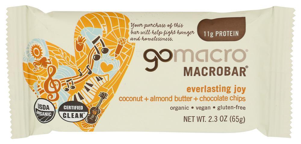 Gomacro Bar Ccnt Alm Bt Ch Chp 2.3oz
