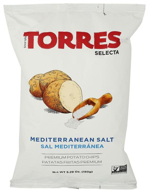 Torres Mediterranean Sea Salt Chips 4.41oz