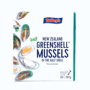 Mussels NZ Green Lip 2lb box