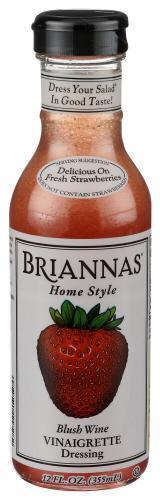 Briannas Viniagrette Blush Wine Sugar Free 12oz