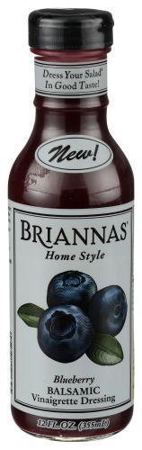 Briannas Vinaigrette Balsamic & Blueberry 12oz