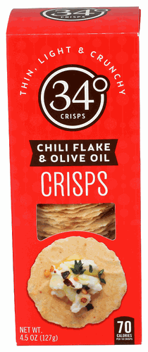 34 Degrees Cracked Chili Flake Olive Oil 4.5oz