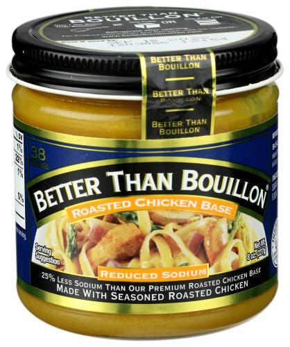 Better than Bouillon Chicken Resuced sodium 8oz