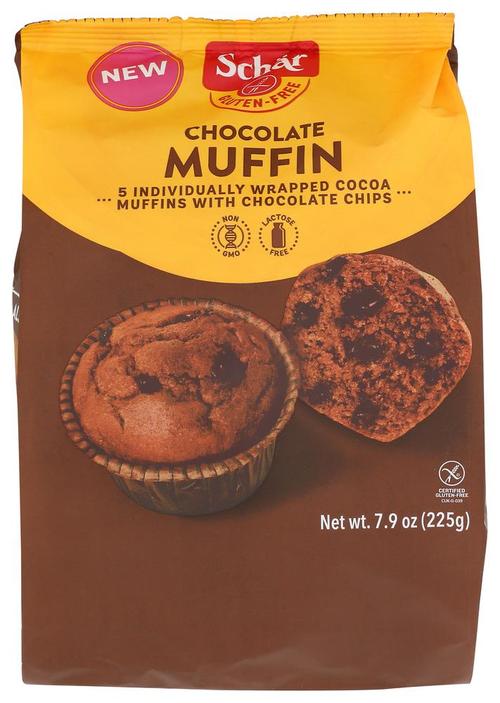 Schar Muffin Double Choc GF 7.9oz