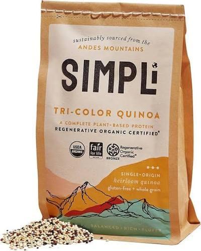 Simpli Quinoa Tricolor Regenerative Org 12oz