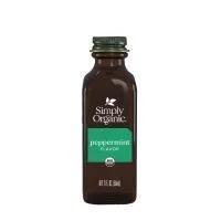 Simply Organic Peppermint Flavor 2oz