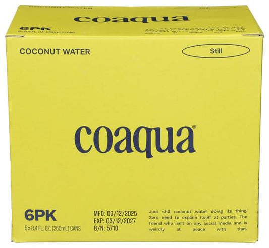Coaqua Water 6PK Still