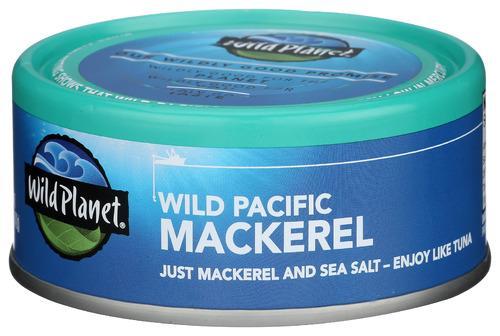 Wild Planet Mackerel Wild pacific 12oz