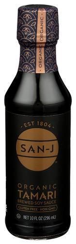 San J Tamari Gold Organic Gluten Free Soy Sauce 10oz