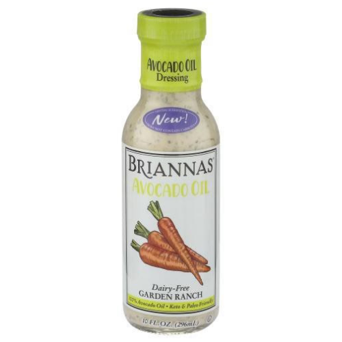 Briannas Vinaigrette Garden Ranch With Avocado Oil 12oz