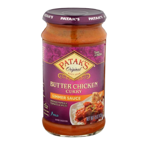 Patak's Sauce Butter Chicken Mild 15oz