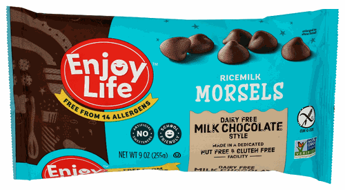 Enjoy Life Ricemilk Morsels Baking Chocolate Chips 9oz