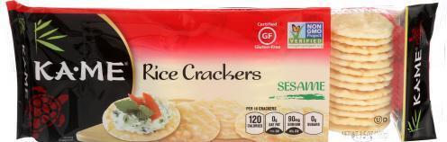 Ka Me Rice Cracker Original 3.5oz