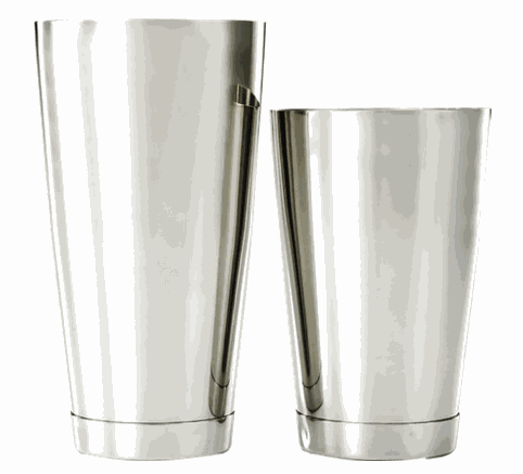 Barfly Heavy Weight Shaker 18/28oz Set Stainless