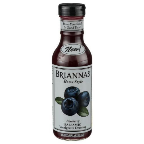 Briannas Viniagrette Balsamic & Blueberry 12oz