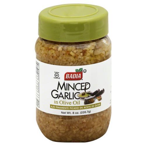 Garlic Badia Minced in Olive Oil 8oz