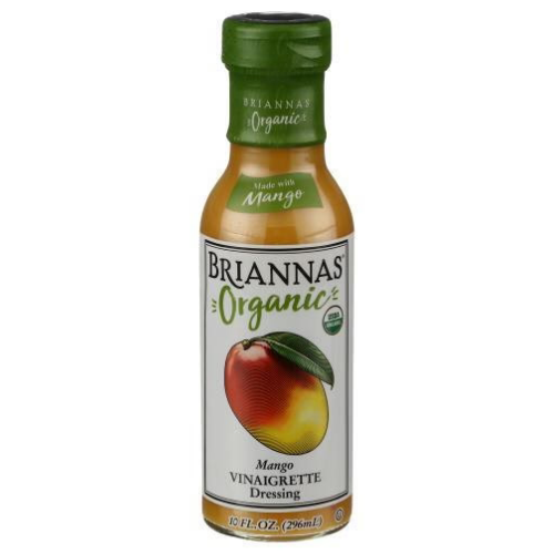 Briannas Dressing Tropical Mango Organic 10oz