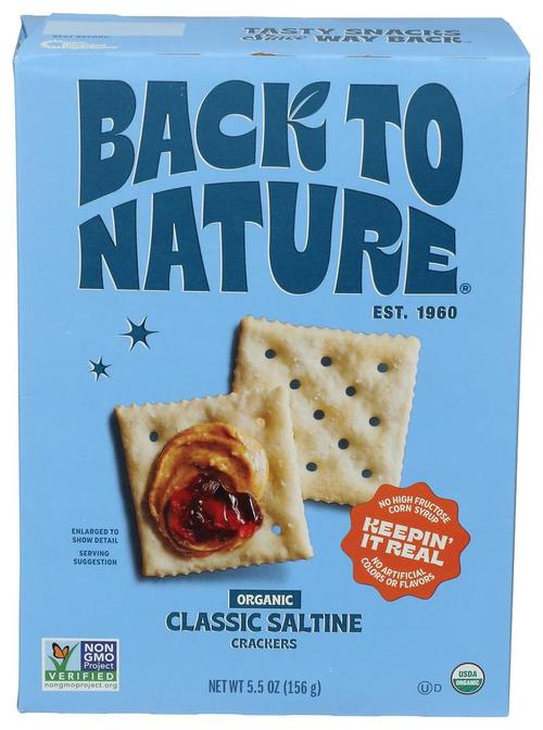 Back to Nature Classic Saltine Cracker 5.5oz