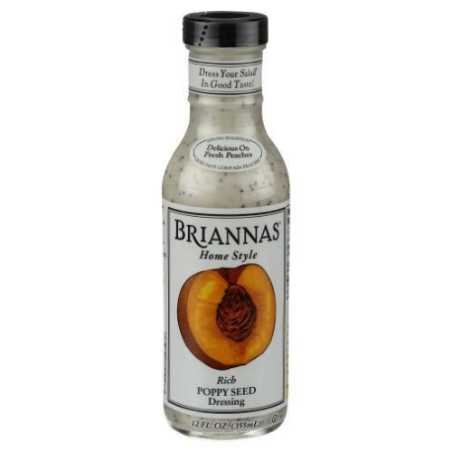 Briannas Dressing Poppy Seed 12oz