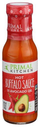 Primal Kitchen Buffalo Hot Sauce Avocado Oil 8.5oz/241g