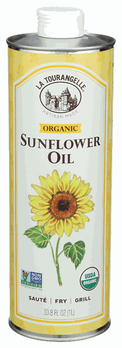 La Tourangelle Sunflower Organic Oil 1L