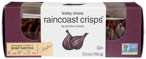 Raincoast Crisps Fig & olive 5.3oz/150g