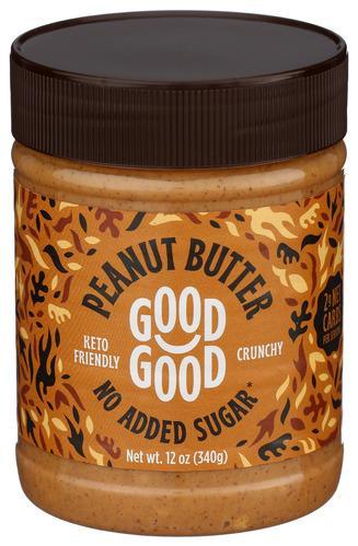 Good Good Peanut Butter Crunchy Low Carb 12oz