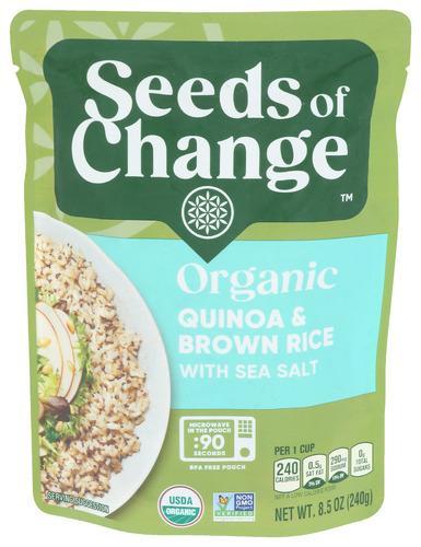 Seeds of Change Organic Quinoa & Brown Rice w Sea Salt