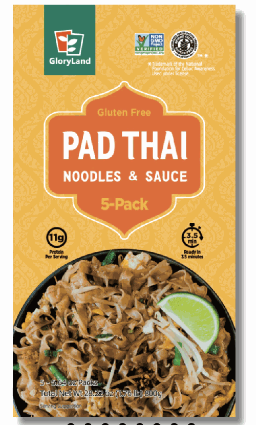 Gloryland Meal Kit Noodle Pad Thai 22oz