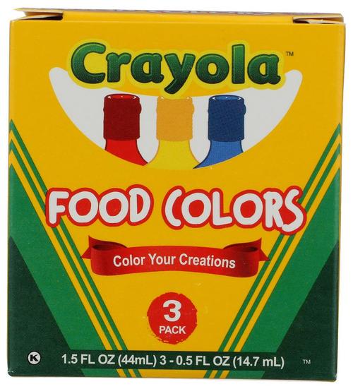 Crayola Food Colouring Primary colours