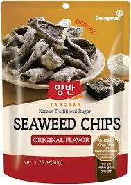 Dong Won Seaweed Chips Org 1.76oz