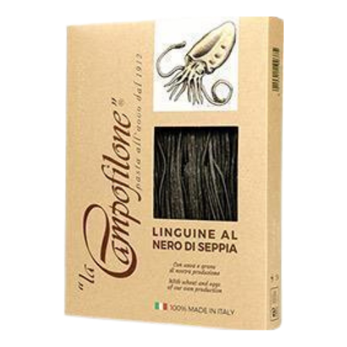 La Campofilone Linguine w Squid ink