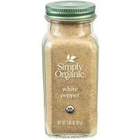Simply Organic White Pepper 2.86oz